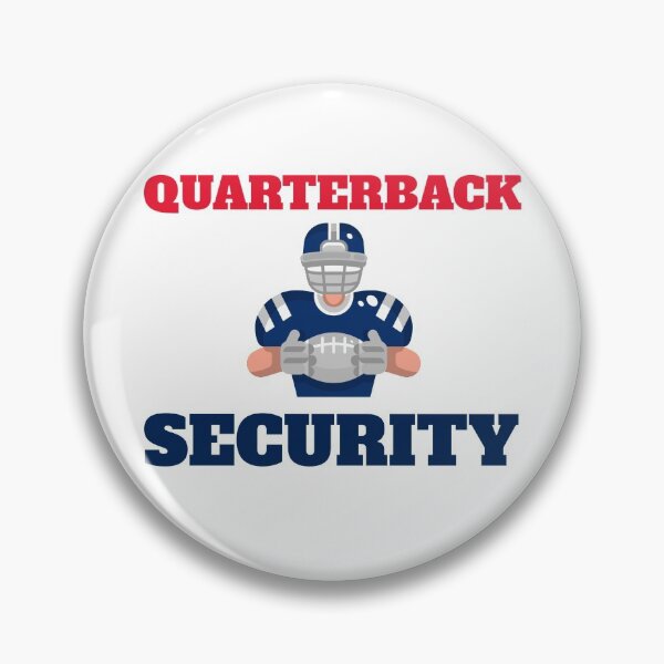 Item preview, Quarterback security - Football designed and sold by Dvzshirts.