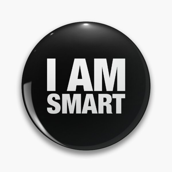 Item preview, I Am Smart positive affirmation designed and sold by ciaobebo.