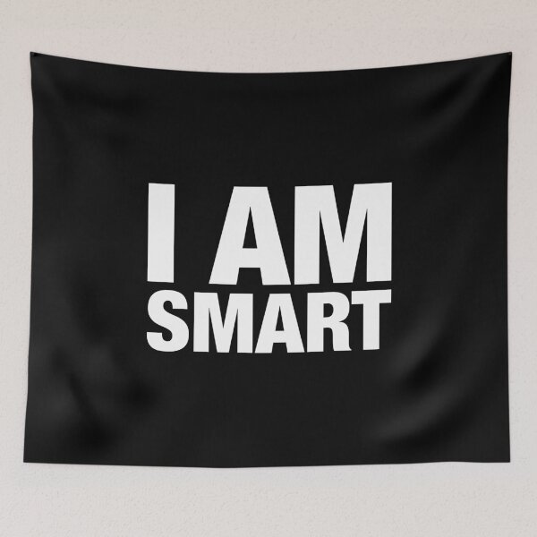 Item preview, I Am Smart positive affirmation designed and sold by ciaobebo.