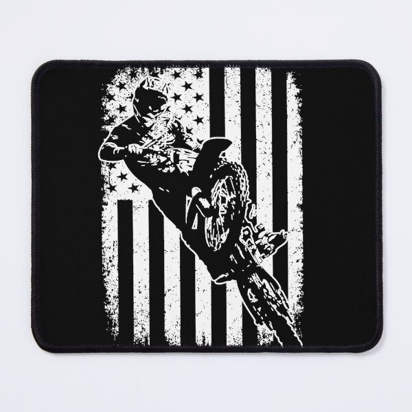 Item preview, grayschale american motocross rider designed and sold by hendrisubecak.