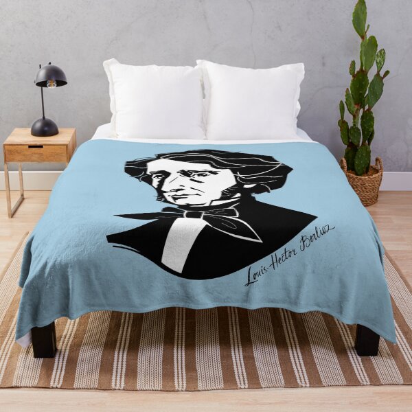 Item preview, Louis-Hector Berlioz (on colored background) designed and sold by Irina Ivanova.