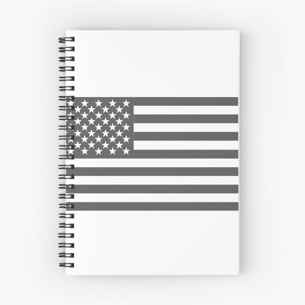Item preview, black and white American flag design. designed and sold by MRUNALS.