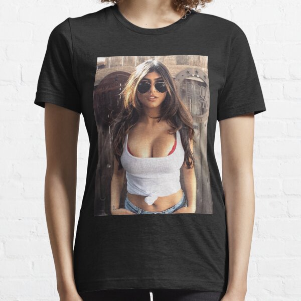 Mia Khalifa Ästhetisches Poster Essential T-Shirt