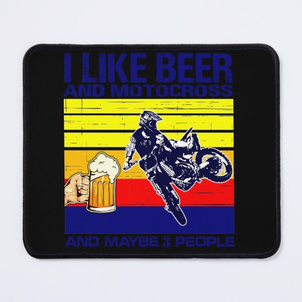Item preview, I Like Beer Motocross And Maybe 3 People Motocross designed and sold by hendrisubecak.