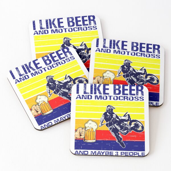 Item preview, I Like Beer Motocross And Maybe 3 People Motocross designed and sold by hendrisubecak.