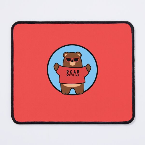 Item preview, Bear with Me - Funny Pun designed and sold by luisp96.