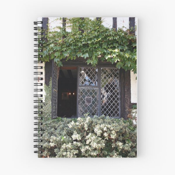 Item preview, Tudor window with ivy on English house designed and sold by photoslot.