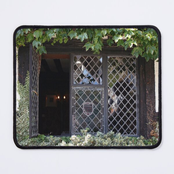 Item preview, Tudor window with ivy on English house designed and sold by photoslot.