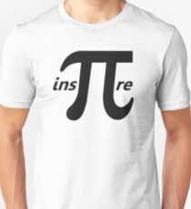 Inspire Inspirational Pi Symbol Unisex T-Shirt