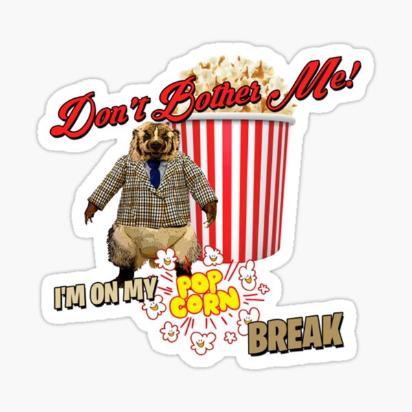 "Grady The Badger TShirtGrady the Badger" Sticker for Sale by