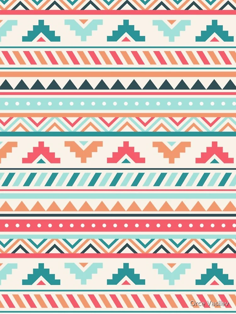Thumbnail 4 of 4, iPhone Case, Aztec Pattern designed and sold by Orce Vasilev.