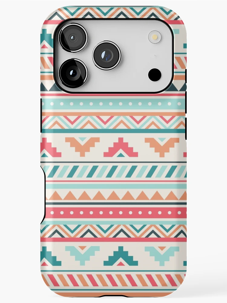 Thumbnail 1 of 4, iPhone Case, Aztec Pattern designed and sold by Orce Vasilev.
