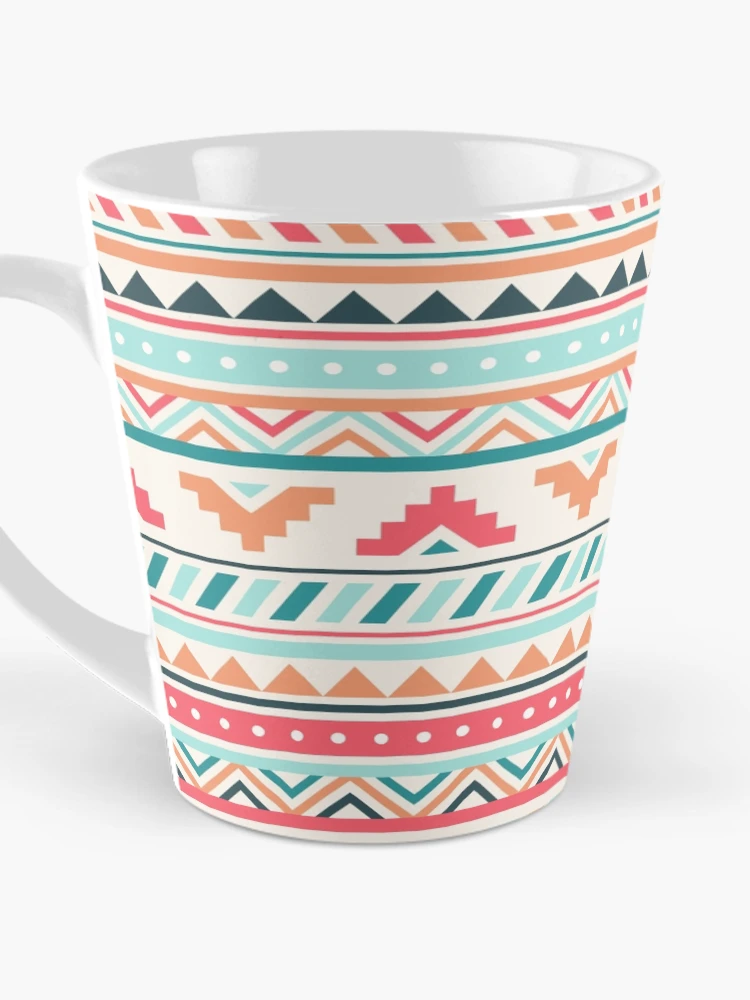 Thumbnail 3 of 4, Coffee Mug, Aztec Pattern designed and sold by Orce Vasilev.