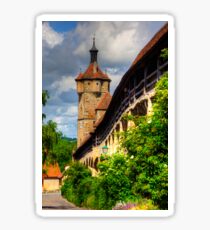 Klingen Gate and City Walls Sticker