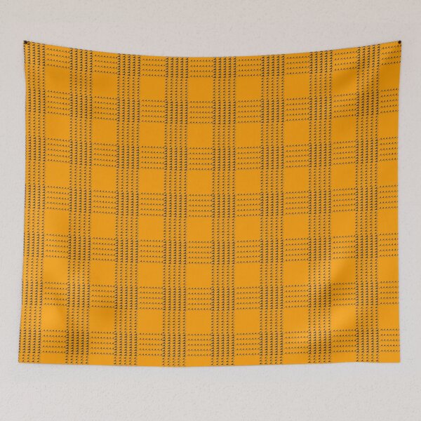 Aperçu de l'œuvre Tartan Moderne - Gris Foncé créée et vendue par bunbun369.