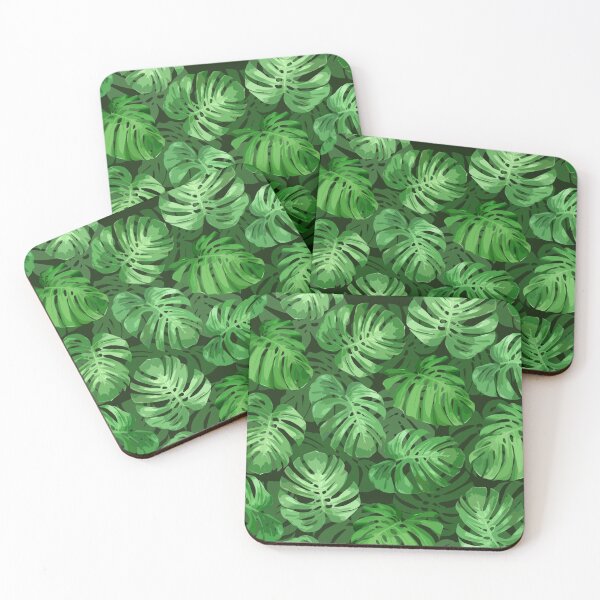 Item preview, Monstera leaves seamless tropical designed and sold by Gurshnet68.