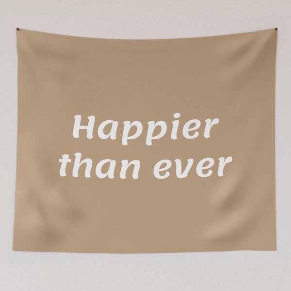 Item preview, Happier than ever designed and sold by Cat Print.