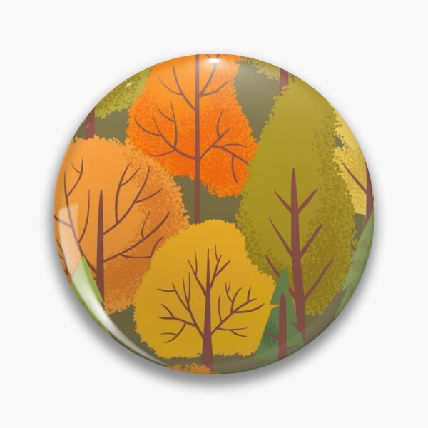 Item preview, Seamless autumn forest trees pattern colorful designed and sold by Gurshnet68.