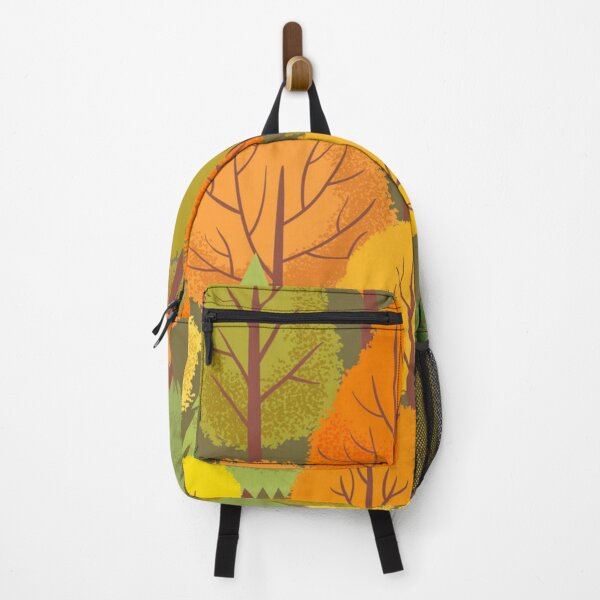 Item preview, Seamless autumn forest trees pattern colorful designed and sold by Gurshnet68.