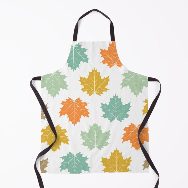 Item preview, Seamless colored maple leaves pattern designed and sold by Gurshnet68.