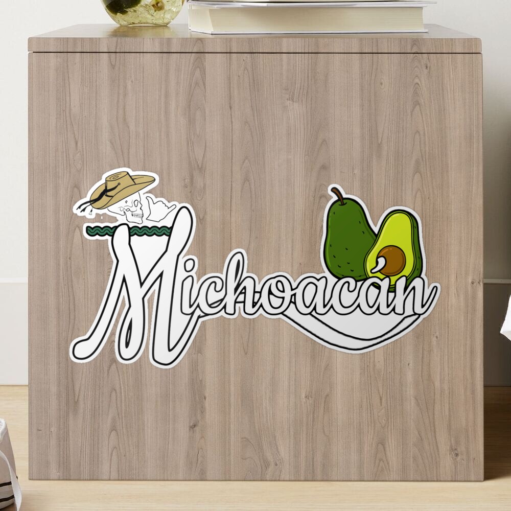 Michoacán Aguacates Sticker for Sale by Bernardo Cruz