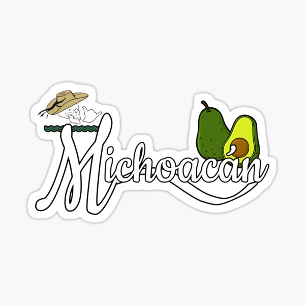 Michoacan Decal Sticker Aguacateros 16 Windshield Window Mexico
