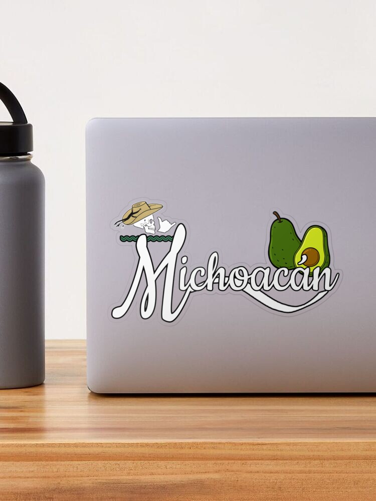 Michoacán Aguacates Sticker for Sale by Bernardo Cruz