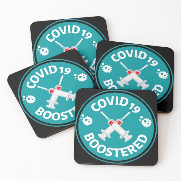 Item preview, Covid 19 Boostered - Covid 19 Vaccinated and Boostered People - Covid Vaccine and Booster designed and sold by CaitU.