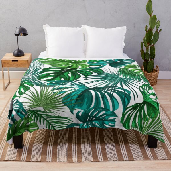 Item preview, Tropical leaves summer seamless pattern designed and sold by Gurshnet68.