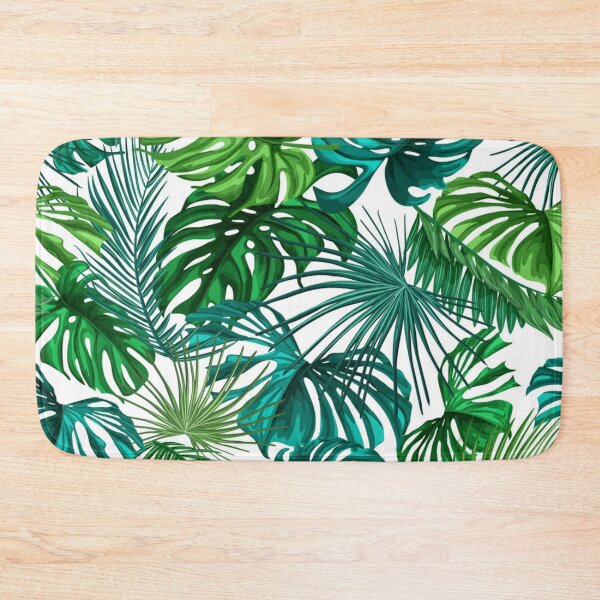 Item preview, Tropical leaves summer seamless pattern designed and sold by Gurshnet68.
