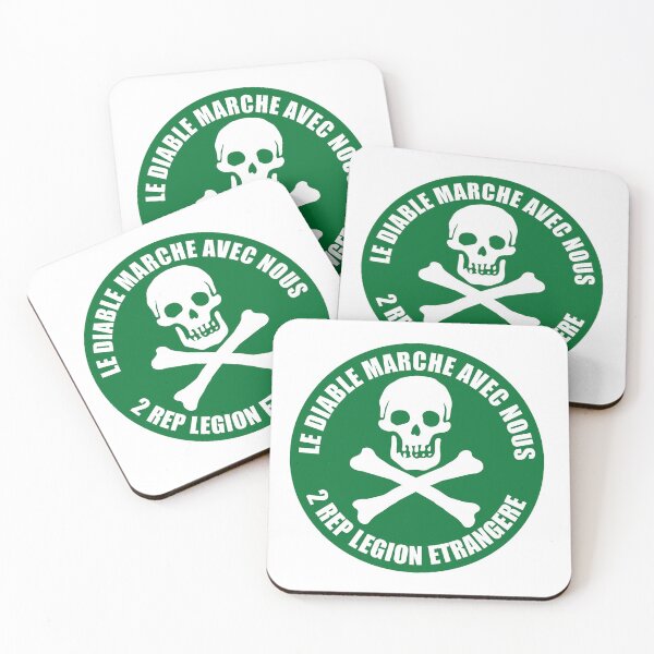 Item preview, THE DEVIL WALKS WITH US FOREIGN LEGION 2ME REP designed and sold by Aspretto.