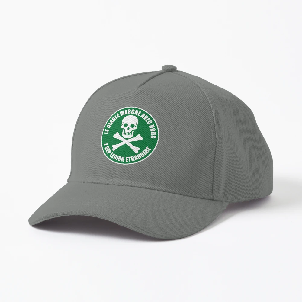 THE DEVIL WALKS WITH US FOREIGN LEGION 2ME REP Cap