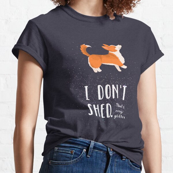Corgi Glitter (Pembroke Welsh Corgi) Classic T-Shirt