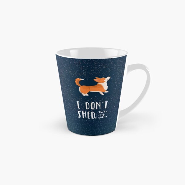 Corgi Glitter (Pembroke Welsh Corgi) Tall Mug