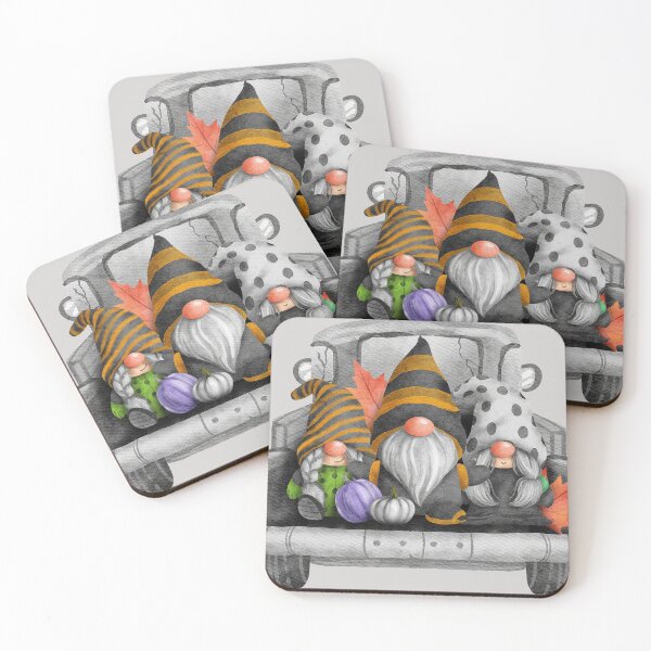 Item preview, gnome fall thanksgiving riding trunk  designed and sold by hobbystore0-0.