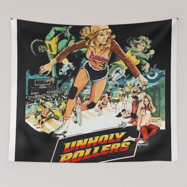 Item preview, Unholy Rollers  poster designed and sold by ashleyweiss.