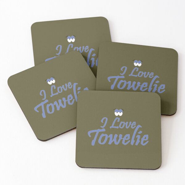 Item preview, I Love Towelie towel fan designed and sold by CuriositiesAben.