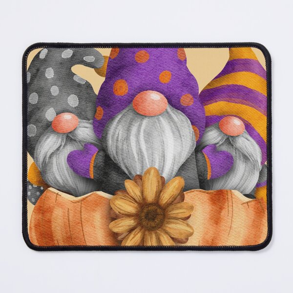Item preview, gnomes pumpkin halloween fall  designed and sold by hobbystore0-0.