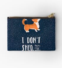 Corgi Glitter (Pembroke Welsh Corgi) Studio Pouch