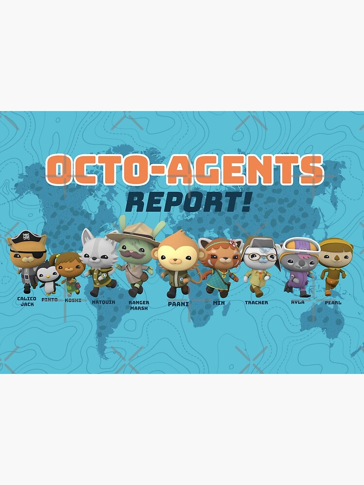 octo agents octonauts toys