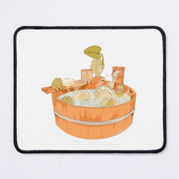Item preview, Onsen frogs  designed and sold by peachy-doodle.