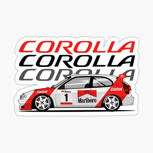 Corolla WRC Rally Sticker
