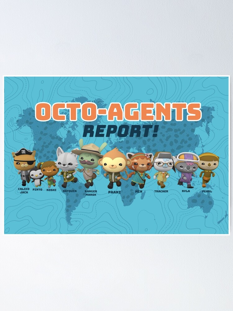 octo agents octonauts toys