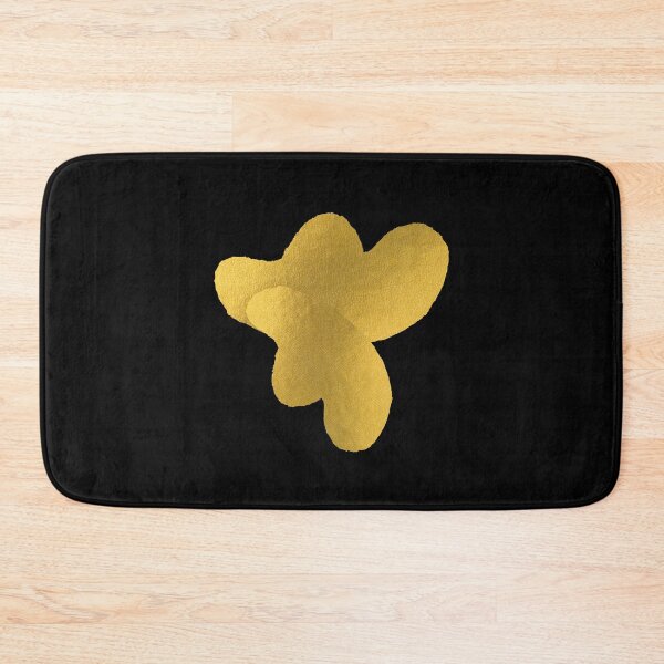 Item preview, GOLD FIG LEAF ON BLACK BACKGROUND  designed and sold by EllieMonroe.