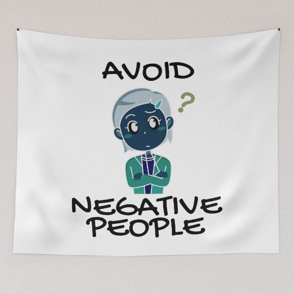Item preview, Avoid negative people designed and sold by arkantus.