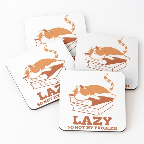Item preview, Lazy so not my problem cat designed and sold by Dvzshirts.