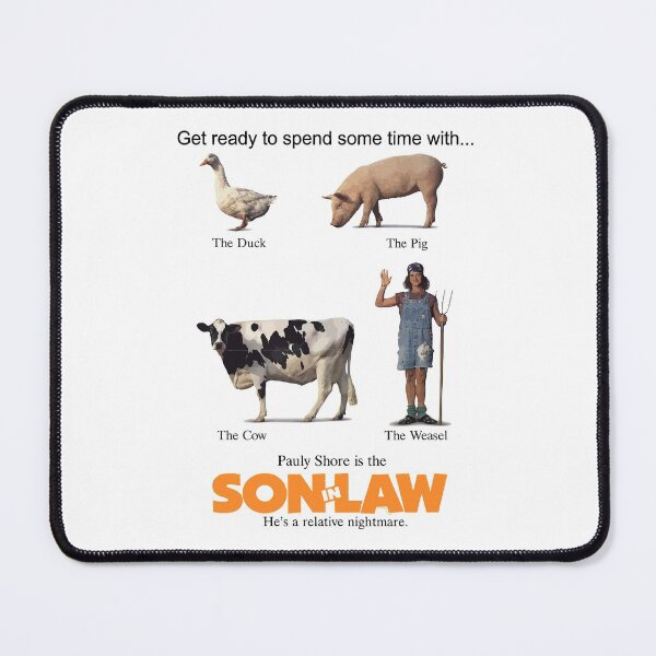 Item preview, Son In Law  The Duck + The Pig + The Cow + THE WEASEL Classic 90's Grunge Era Pop Culture Pauly Shore Comedy Movie designed and sold by MisverLifes.