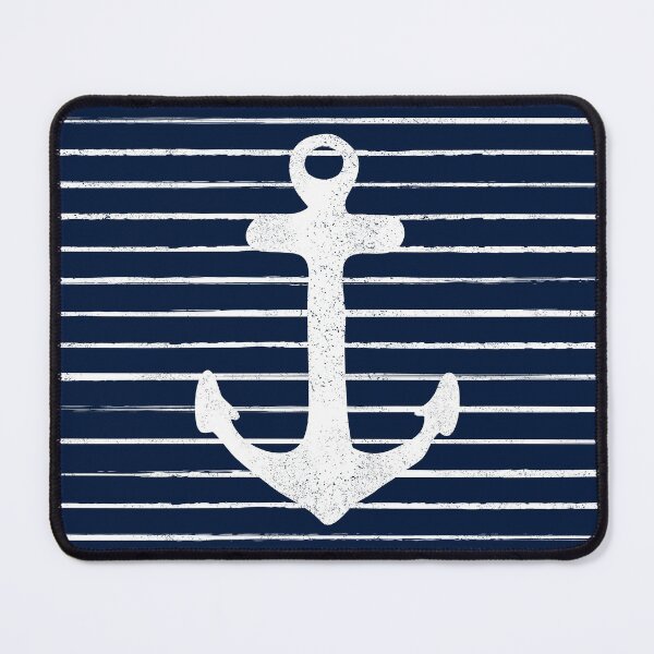 Item preview, Distressed Sailor Stripes Anchor designed and sold by D-Spot Shop.