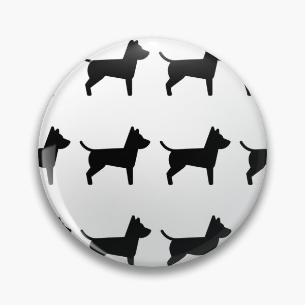 Item preview, Dogs (Black Pattern) designed and sold by PSheekey.