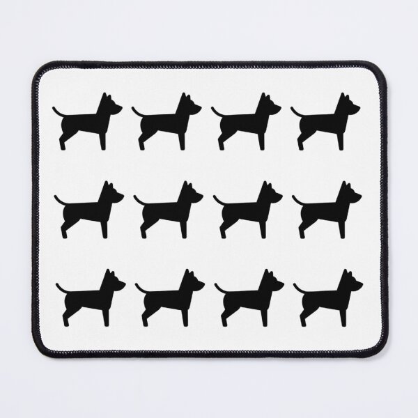 Item preview, Dogs (Black Pattern) designed and sold by PSheekey.